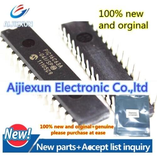 2Pcs 100% new and orginal PIC16C63A-04I/SP DIP28 28/40-Pin 8-Bit CMOS Microcontrollers in stock