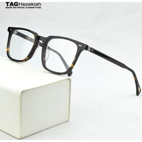 2020 Brand Square Glasses Frame Men Prescription Myopia Eyeglasses Frame women Acetate Optical Retro Transparent Eyewear Frame