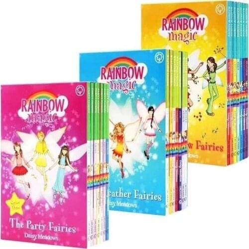 21 Books/Set Rainbow Magic English Graded Reading Level 1-3 Children Interesting Storybook Girls Picture Book Kids Age 5