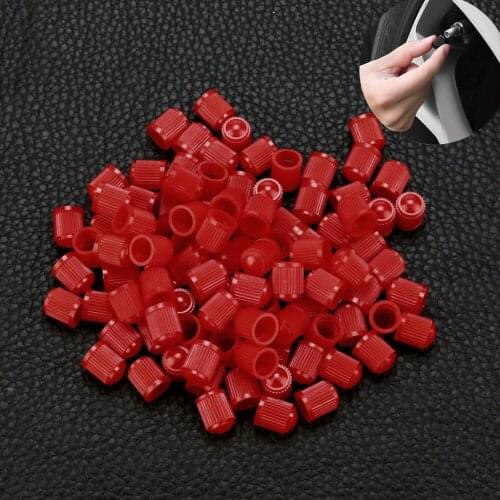 25pcs Fashion Plastic Auto Car Bike Motorcycle Truck wheel Tire Valve Stem Caps Bicycle Accessories Tire Valve Stem Caps