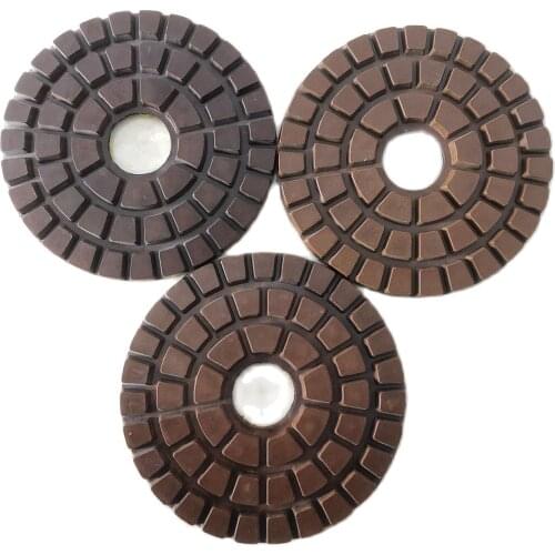 8 Inch 200mm Diamond Concrete Polishing Pads Thick 8mm Floor Renew Sanding Discs Repairing For Stone Concrete Floor