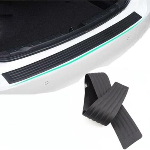 Car rear bumper rubber protection pad trim for Geely Vision SC7 MK CK Cross Gleagle SC7 Englon SC3 SC5 SC6 SC7 Panda