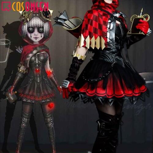 Game Identity V Cosplay Tracy Reznik Little Red Riding Hood Costume Original Skin Costumes Women Skirt COSPLAYONSEN Custom Made