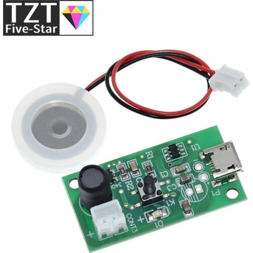 USB Mini Humidifier DIY Kits Mist Maker and Driver Circuit Board Fogger Atomization Film Atomizer Sheet Mini Oscillating