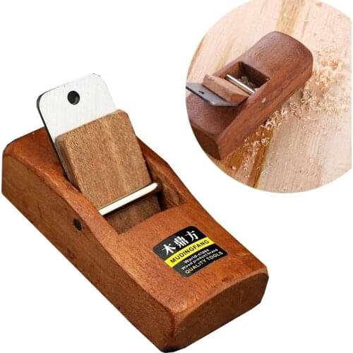 Mini Wood Block One-hand Planer Woodworking Flat Carpenter Wooden Plane Woodcraft Tool