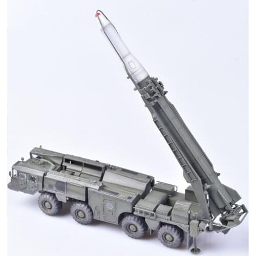 New 1/72 Transport Vehicle Model Soviet Army SCUD9P117 Strategic Missile Launcher Type D Military Truck Collection Toy Gift