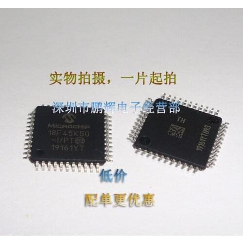 New Arrival PIC18F45K50-I/PT Microcontroller 8BIT 32KB Package 44TQFP Original