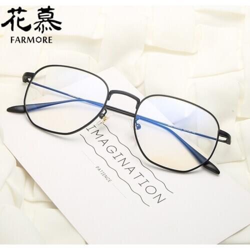 Internet Hot New Trendy Slim-Looking Face Small Plain Glasses Frame Spectacle Frame Female 1890029