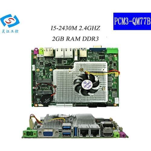 Motherboard connectors mini laptop motherboard ddr3 CPU on board (PCM3-QM77B)