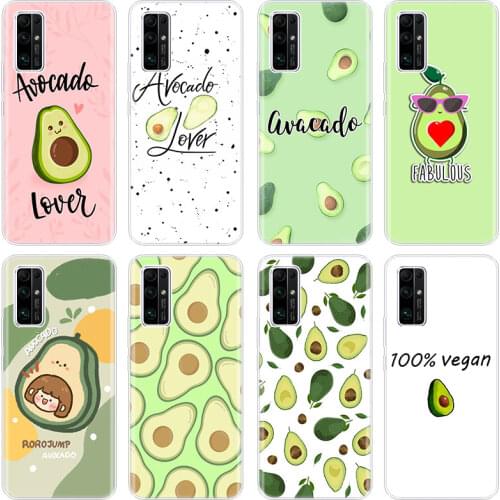 Funny Tumblr Avocado Silicone Phone Case for Huawei Honor 10X Lite 10i 20i 20E 20S 30S 30i 30 Pro Plus 9C 9X Pro 30 Lite Cover