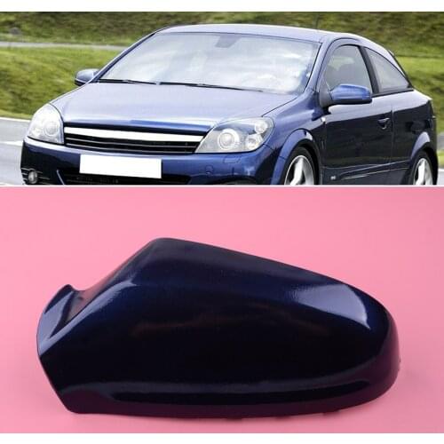 Dark Blue ABS Left Wing Mirror Cover Car Cap fit for Vauxhall Astra H 2005 2006 2007 2008 2009