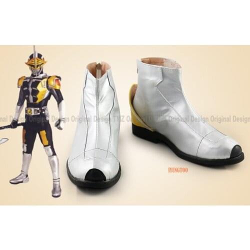 Masked Rider New Den-O Anime Shoe Costume Prop Cosplay Shoes Boots