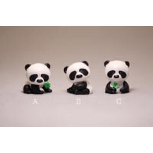 High-quality H mold Trumpet model simulation animal cute 3D panda silicon soap mold fondant Cake decoration mold