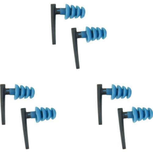 3x Pair Swimming Surfing Ear Plug Earplug Water Sports Ear Protectors Waterproof Earplugs Water Sports Swimming Accessories