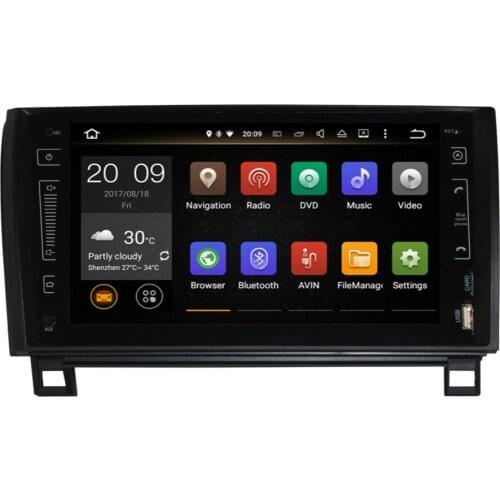 Android 9.0 Octa Core 4GB RAM 9 Inch IPS Screen Car Radio Stereo With Bluetooth For Toyota Tundra/Sequoia 2007-2013 Wifi OBD Aux
