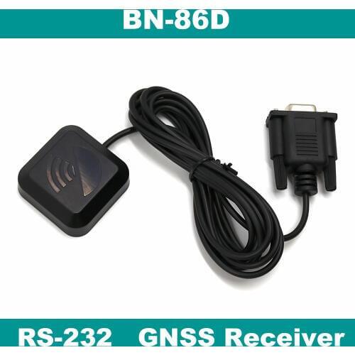 BEITIAN Square shell GNSS RS-232 level Magnetic Bottom waterproof IP67 DB-9 Female interface GLONASS GPS receiver BN-86D