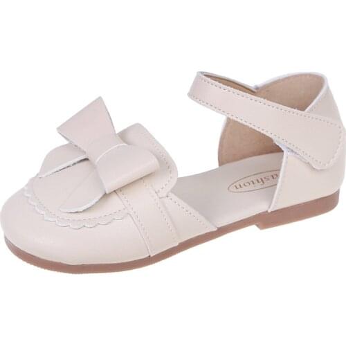 CMSOLO Leather Shoes For Toddlers Baby Girls Summer New Fashion Classic Princess Kids Shoes Comfortable Leather Shoes Anti-Slip