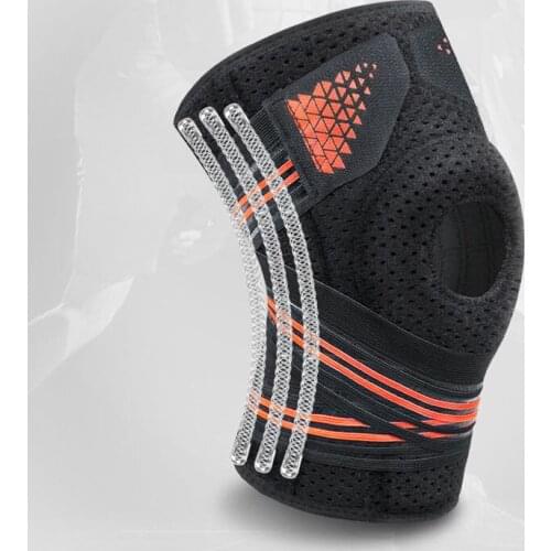 1 PCS Breathable Volleyball Knee Guard Protector Spring Sport Bandage Compression Patella Support Safety Outdoor Hiking