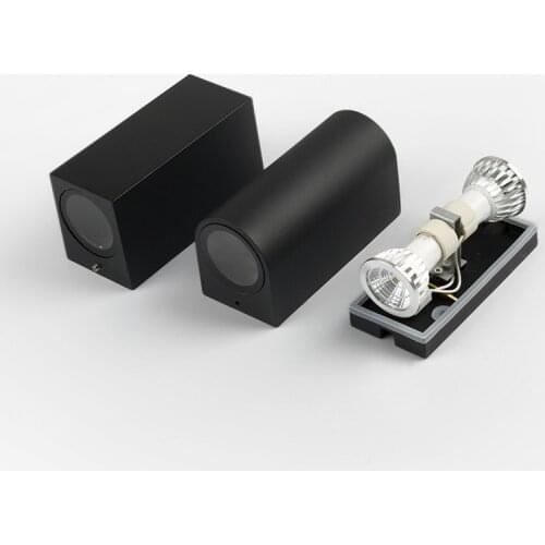 GU10 bulb luz led exterior exterior jardin terraza balkon decoration luci scale esterne balcony lampara pared nordica מרפסת