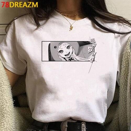 Kakegurui t-shirt women couple ulzzang japanese couple clothes clothes t shirt