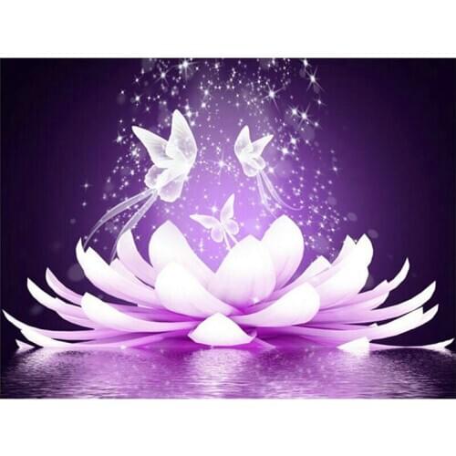 5D DIY diamond embroidery Fantasy butterfly painting rhinestone full square diamond painting cross stitch pattern handcraft