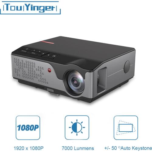Touyinger Full HD 1080P Projector RD826 TD96 Android WiFi LED Proyector Native 1920 x 1080P 3D Home Theater Smart Phone Beamer