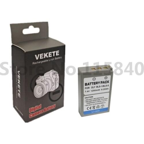 PS-BLS1 BLS-1 BLS1 BLS 1 Li-ion Camera Battery Pack for Olympus EVOLT E-400 E-410 E410 E-420 E-450 E-600