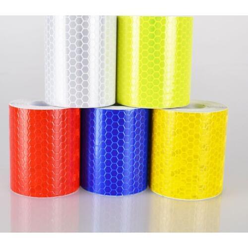 Reflective Tape 5cmX3m Car-Styling Safety Warning Material Motorcycle Cycling DIY Car Stickers For Renault Ford Toyota Vw Lada