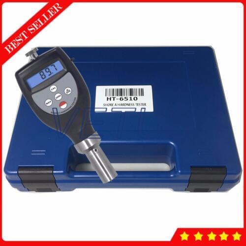 Shore Hardness Tester HT-6510C LCD Display Plastics Middle Hard Rubber Materials Measurement Shore Durometer Meter