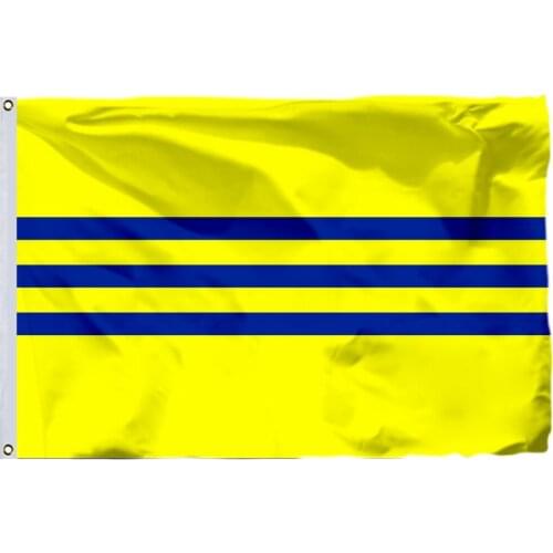 South Vietnam Republic Cochinchina 1946 Flag 90x150cm 3x5ft Banner 100D Polyester