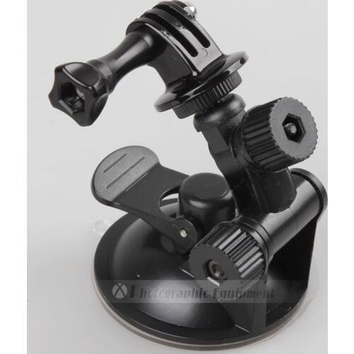 Car sucker holder mount for GoPro Hero 5 4 3 Hero HD SJ6000 Mini Camcorder Accessories