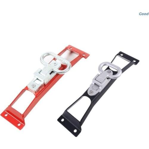 Black Red Metal Hinge Foot Step Pedal Exterior Folding Foot Rest Pedal Pegs for jeep Wrangler JK 2007-2016 Outside Car Foot