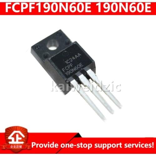 Kaiweikdic FCPF190N60E 190N60E FCPF190N60 TO-220F 600V N-channel FET / high power transistor/Integrated circuit