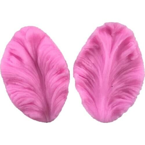 2-piece Trumpet Iris Liquid Silicone Mold, Fondant Diy Modeling Tool B038