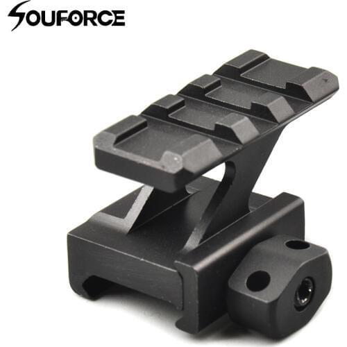 Military Z Type Heighten Rail Mount Hunting Riflescope Scope Mount Fit 20mm Picatinny Rail for Outdoor Hunting Accessories