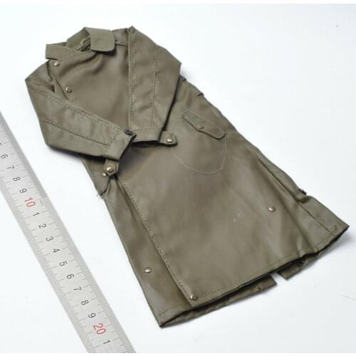 1/6 Scale Leather coat windbreaker Model For 12" Figure