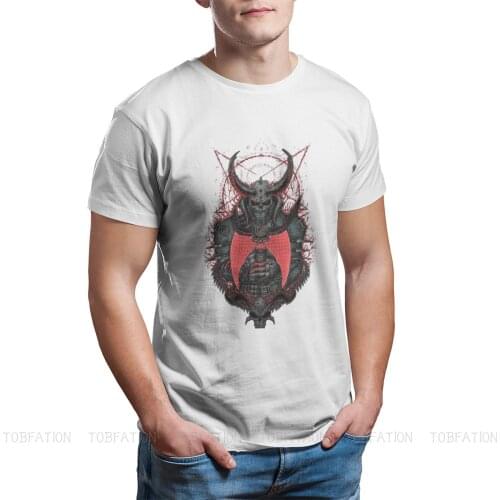 Marauder TShirt For Men Doom Eternal Slayer Hell Doomguy Seraphim Game Clothing Novelty T Shirt Homme Printed Fluffy