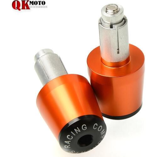 22mm Hand Bar Ends Motorbike Handlebar Grips Ends Cap Plug Slider For Suzuki GSXR1000 GSXR600 GSXR750 GSXR GSR600 GSR750