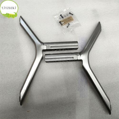NEW and Original Base bracket for Samsung UE65NU7172U un65nu7100fxza un65nu7300fxza Stand Legs W/Screws BN63-17436A 17432A