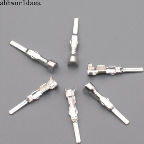 Shhworldsea 100PCS 1.5mm Series crimp male terminal for auto connector, replcement of 1500-0105/8230-4408