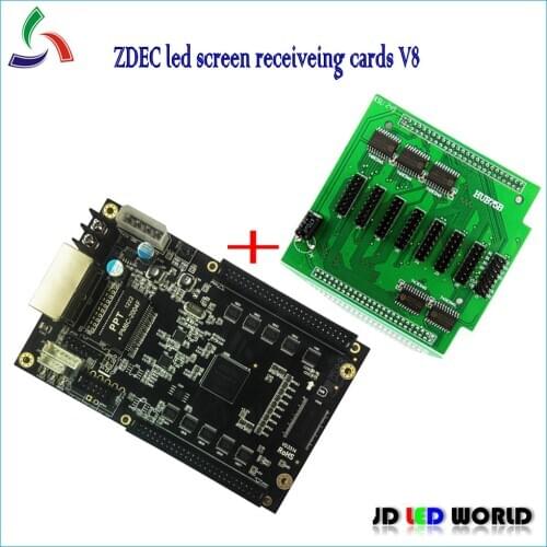 ZDEC led screen receiveing cards V8 new version