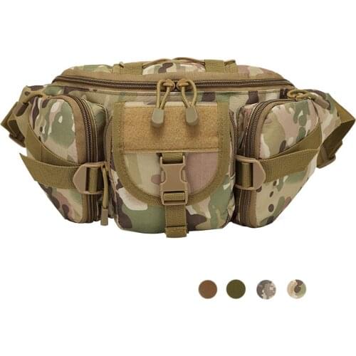 Tactical Waist Bag Utility Pouch Fanny Pack Phone Camera Bag Army Bag Outdoor for Hunting Hiking Fishing