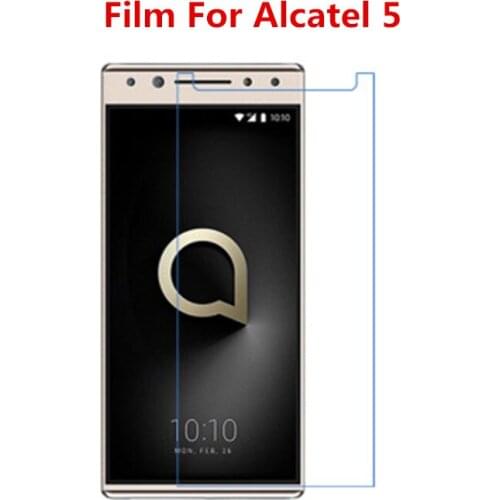 1/2/5/10 Pcs Ultra Thin Clear HD LCD Screen Protector Film With Cleaning Cloth Film For Alcatel 5