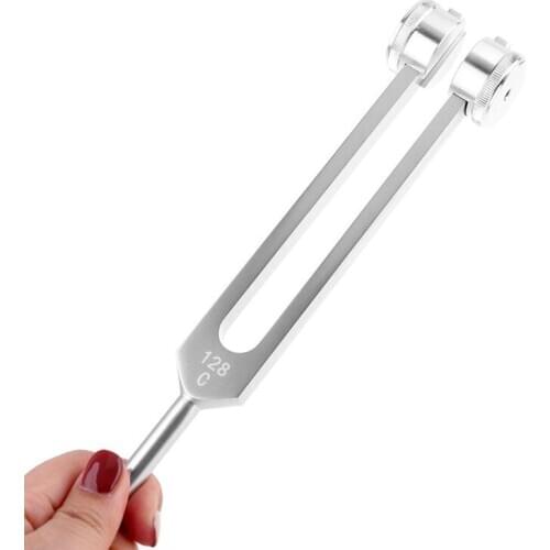 6Pcs/Set Aluminum 128Hz-4096Hz Tuning Fork Kit Healing Sound Vibration 203C