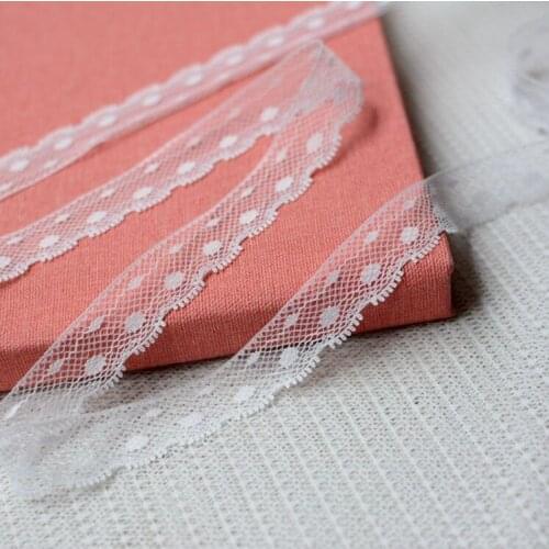 2 Meters Violet Color Polyester Water Soluble Embroidered Lace Trim For Home Textile Decoration 6cm