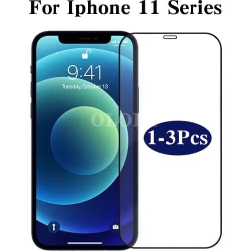 1-3Pcs Screen Protector Protection Film For Iphone 11pro 11 Pro Max Tempered Glass On The Iphone11 Smartphones Accessories