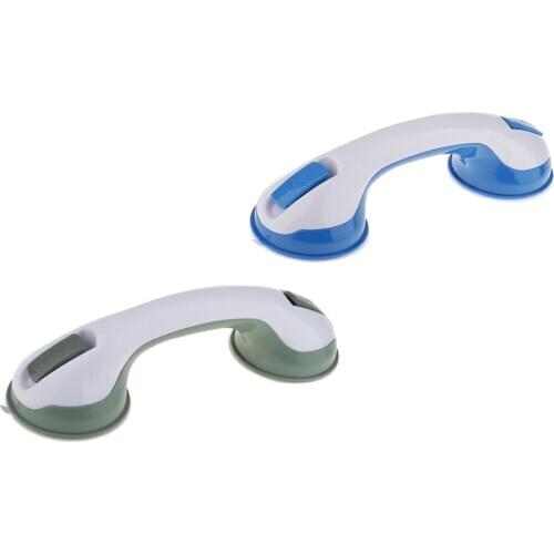 2 Pack Super Suction Bath Tub Helping Handle Safety Balance Grab Bar Handrail Grip For Bathroom Shower