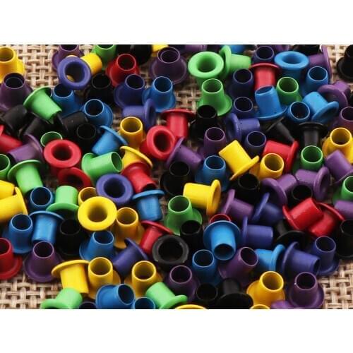 500 PCS Colorful Eyelets metal purse round hole eyelet,sewing clothing eyelets shoe eyelets-2mm