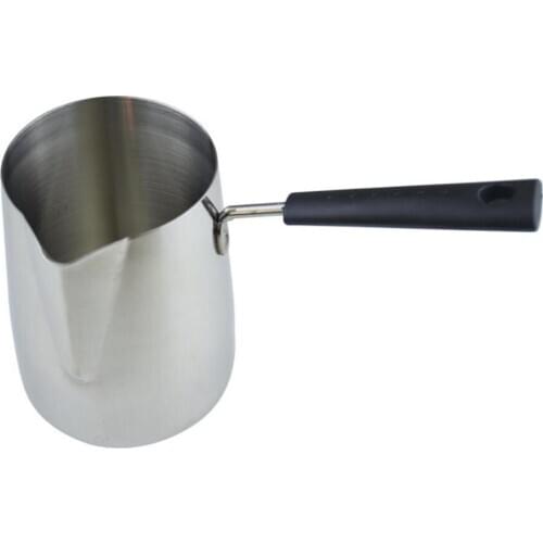 Non-Stick Pan Milk Pot Butter Chocolate Melted Heating Pot Warmer Pan Small Saucepan Cheese Pot With Pour Spouts Sparkling cup