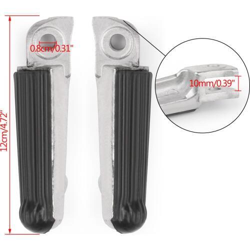 Areyourshop for Honda CBR250 MC19 MC22 NSR250 CBR400 VFR400 RVF400 CBR929 VFR750 Footrest Foot Pegs Front Motorcycle Pegs
